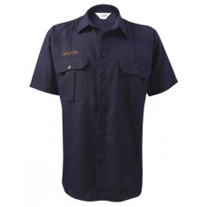 LION® 4.5 oz Nomex IIIA Short Sleeve Shirt - MITERED Pockets/Flaps - Plain Weave 